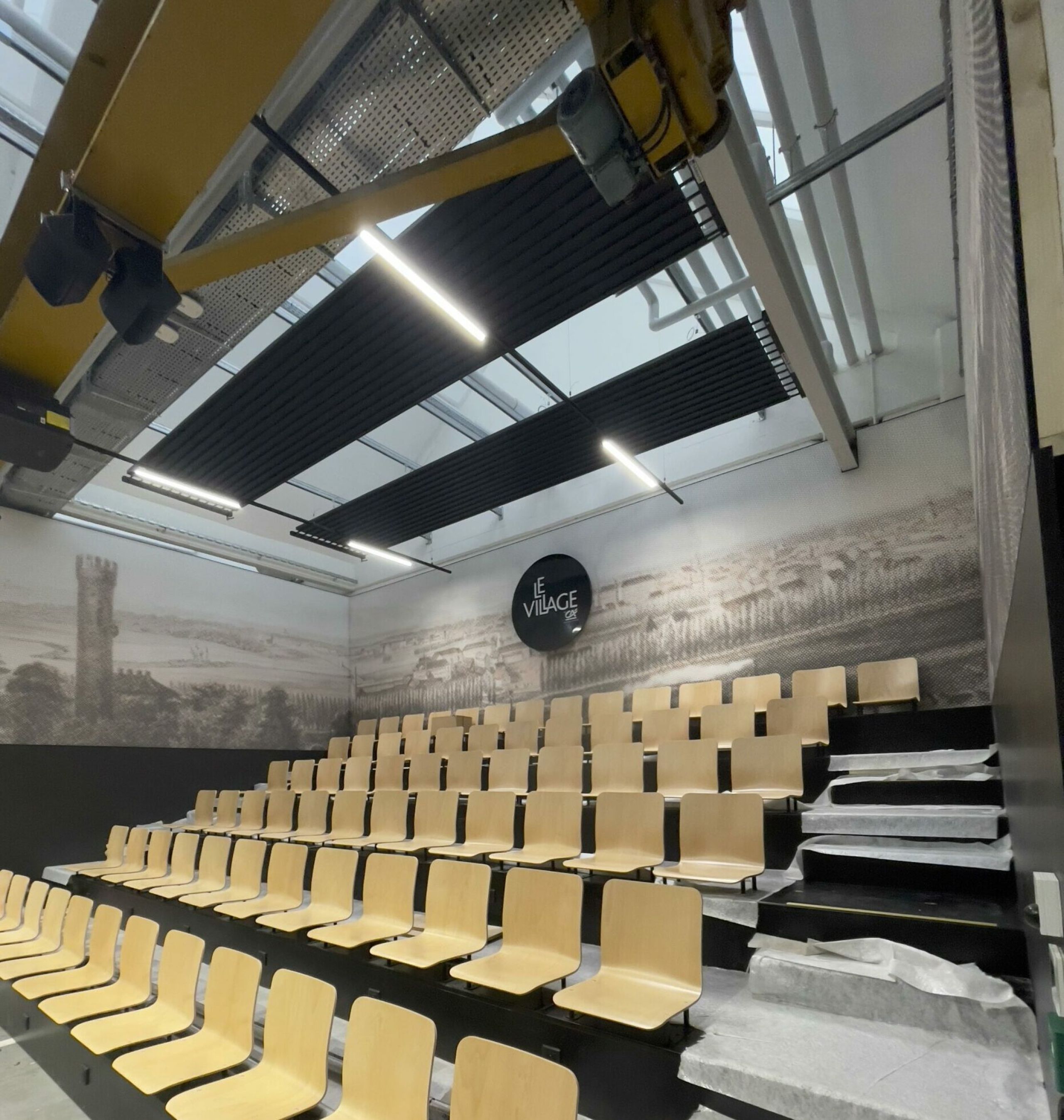 plafond et toile tendu acoustique